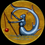 BbB-r-14, 2022, Ø 15 cm, Öl und Acryl auf Leinen